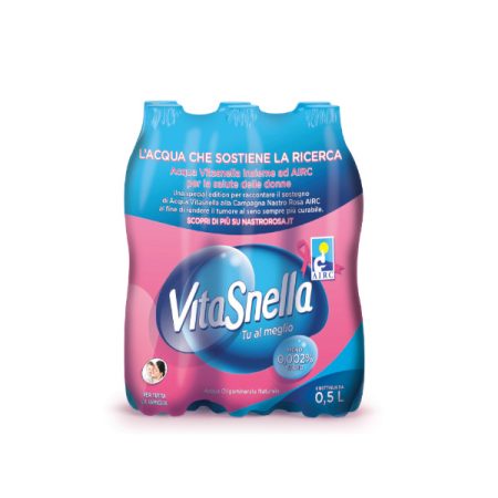 Acqua Vitasnella Pet 50 cl Confezione 6x50 Cl