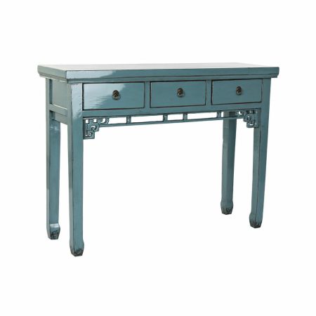 Consolle DKD Home Decor Azzurro Turchese Metallo 113 x 38 x 84 cm Made in Italy Global Shipping