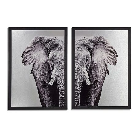 Quadro Elephant Made in Italy Global Shipping