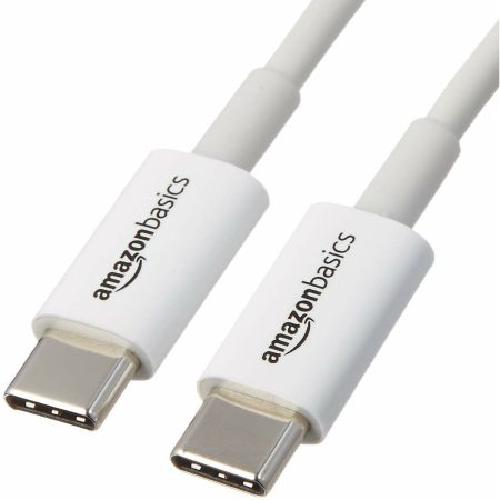 Cavo USB C Amazon Basics Bianco (Ricondizionati A+)