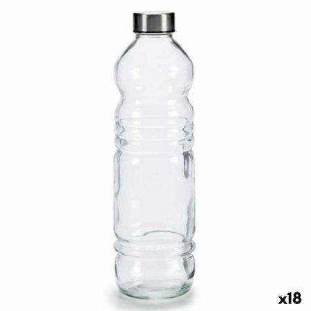 Bottiglia di Vetro Trasparente Argentato Vetro 1