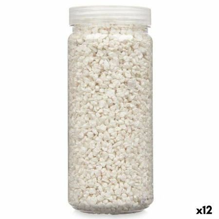Pietre Decorative Bianco 2 - 5 mm 700 g (12 Unità) Made in Italy Global Shipping