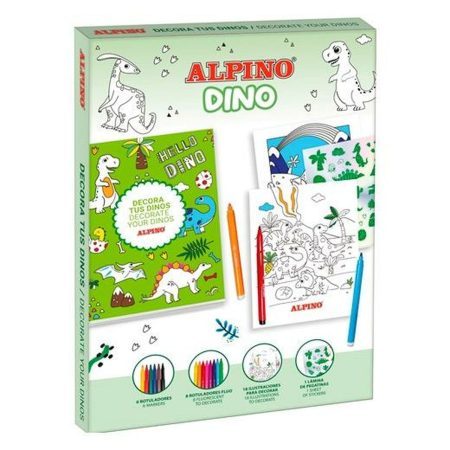 Set Attività Manuali Alpino Dino (6 Unità)