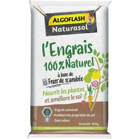 Fertilizzante per piante Algoflash Naturasol 10 kg Made in Italy Global Shipping