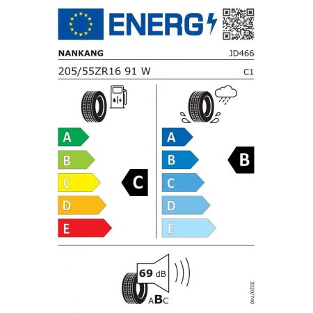 Pneumatici Auto Nankang NEV-1 205/55ZR16 (1 Unità)