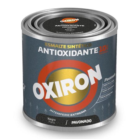 Smalto sintetico Oxiron Titan 5809046 Nero Antiossidante 250 ml Brunitura Made in Italy Global Shipping