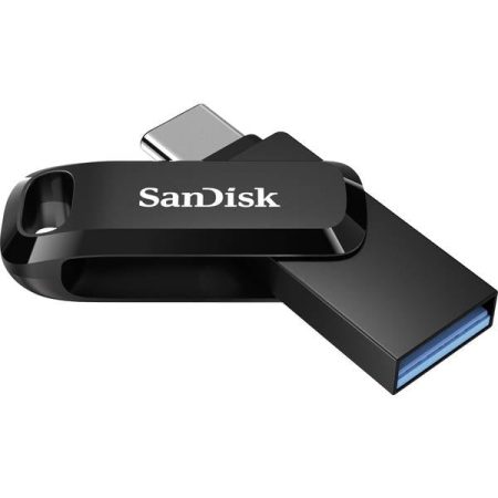 SanDisk Ultra Dual Drive Go Memoria ausiliaria USB per Smartphone e Tablet Nero 256 GB USB 3.2 Gen 1 (USB 3.0)