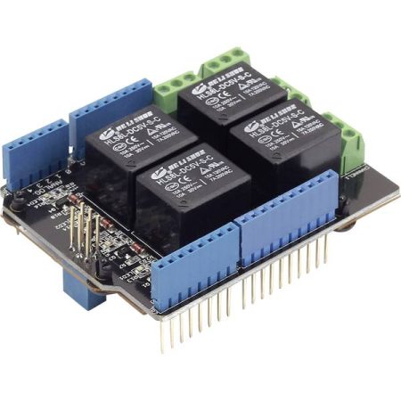 Seeed Studio Relay Shield v3.0 Shield Adatto per (kit di sviluppo): Arduino