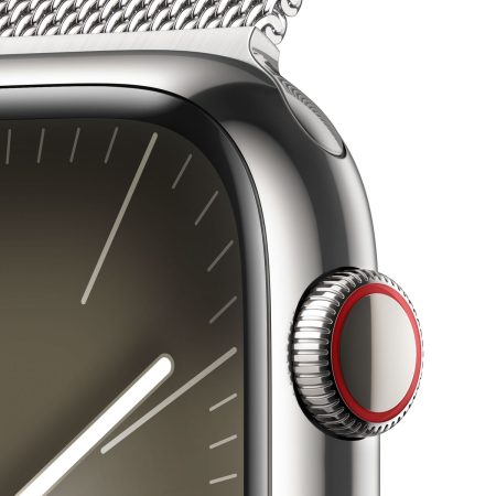 Smartwatch Apple Watch Series 9 Argentato 45 mm