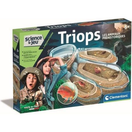 Gioco di Scienza Clementoni Triops Les animaux préhistoriques FR