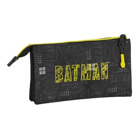 Portaoggetti Triplo Batman Comix Nero Giallo (22 x 12 x 3 cm)
