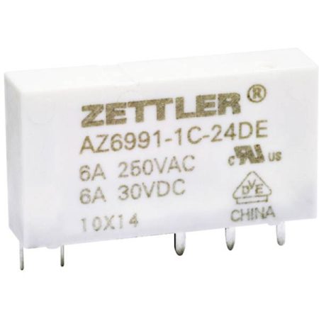 Zettler Electronics Zettler electronics Relè per PCB 24 V/DC 8 1 scambio 1 pz.