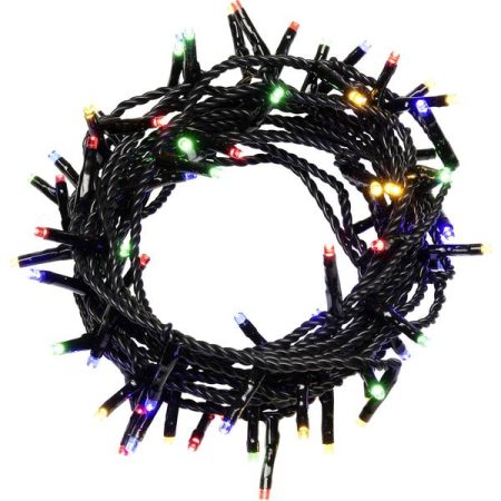 Konstsmide 3610-500 Micro catena luminosa esterno rete elettrica Numero di lampadine 80 LED (monocolore) Multicolore