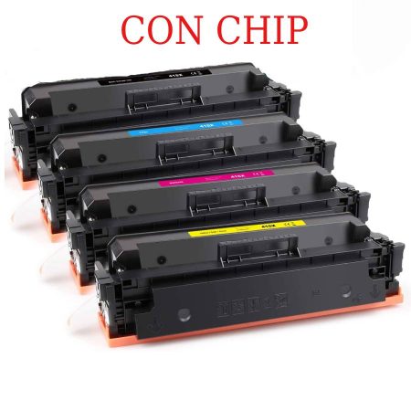 CON CHIP Toner compatibile per HP M454 W2033X 415X magenta 6000pag.