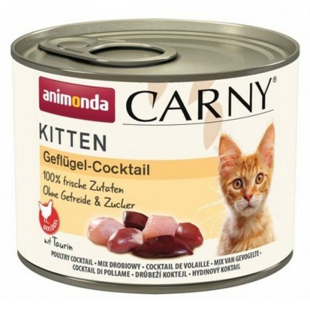 Cibo per gatti Animonda Carny Kitten Uccelli 200 g Made in Italy Global Shipping