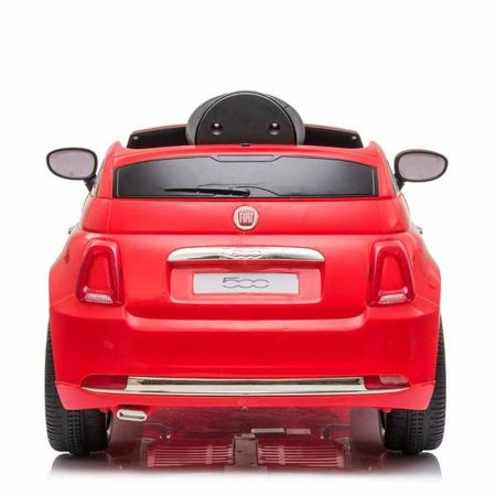 Macchina Elettrica per Bambini Fiat 500 Rosso Con telecomando MP3 30 W 6 V 113 x 67