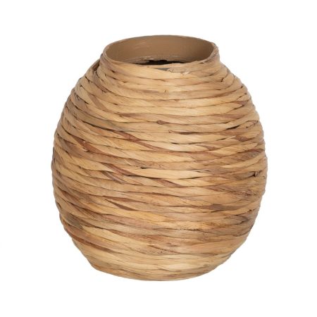 Vaso Naturale Fibra naturale 26 x 26 x 27 cm Made in Italy Global Shipping