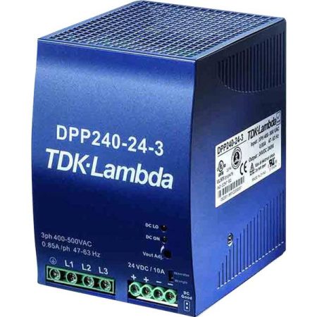 TDK-Lambda DPP240-24-1 Alimentatore per guida DIN 24 V/DC 10 A 240 W Num. uscite:1 x Contenuto 1 pz.