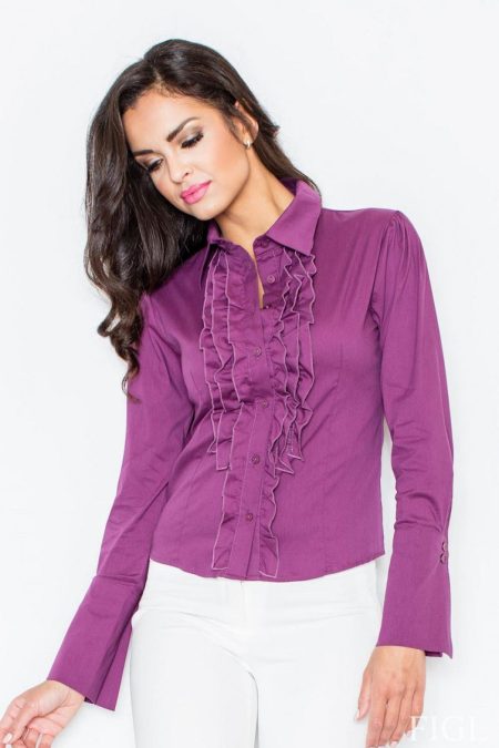 Camicia a manica lunga  model 111781 Figl