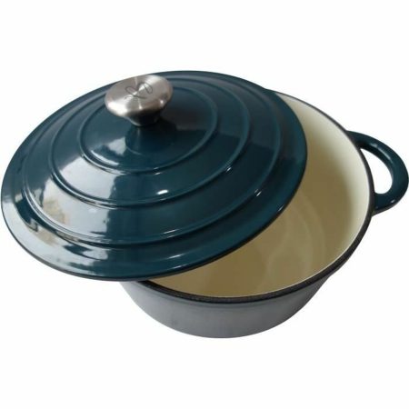 Casseruola con coperchio Baumalu Azzurro Ø 24 cm