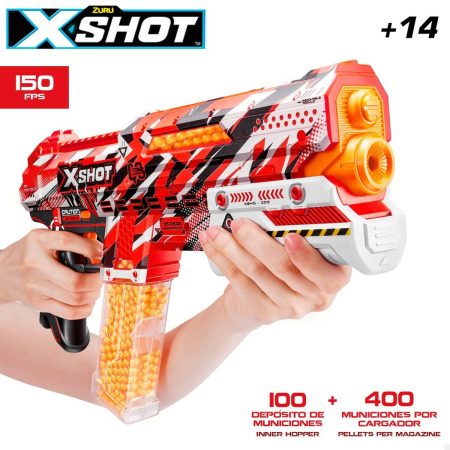 Pistola Zuru X-Shot Hyper Gel 37 x 24 x 5