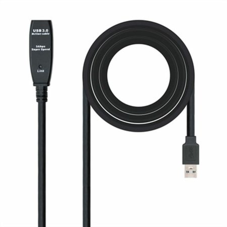 Cavo Prolunga USB TooQ 10.01.0311 Nero 5 m