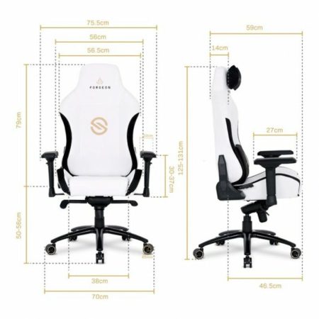 Sedia Gaming Forgeon Spica Bianco