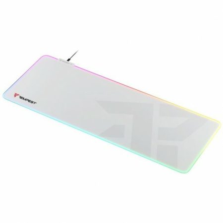 Tappetino per Mouse Tempest TP-GMP-RGB-W Bianco