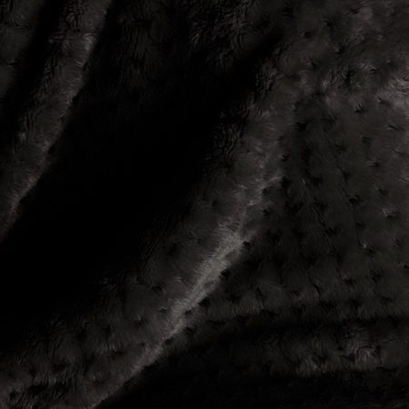Coperta SHLEEPY colore nero pressato jacquard stile classico 220x240