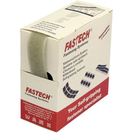 FASTECH® B25-STD-L-081405 Nastro a strappo da cucire Parte morbida (L x L) 5 m x 25 mm Grigio chiaro 5 m