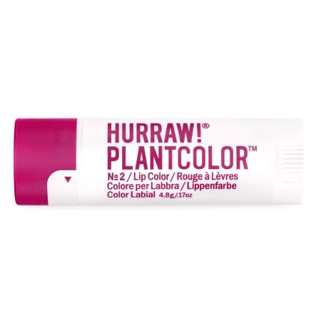 Balsamo Labbra colorato Hurraw! PlantColor Nº 2 4