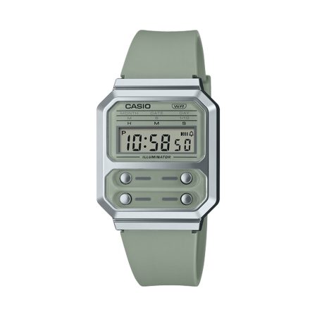 Orologio Unisex Casio F100 TRIBUTE - SAGE GREEN (Ø 40 mm)