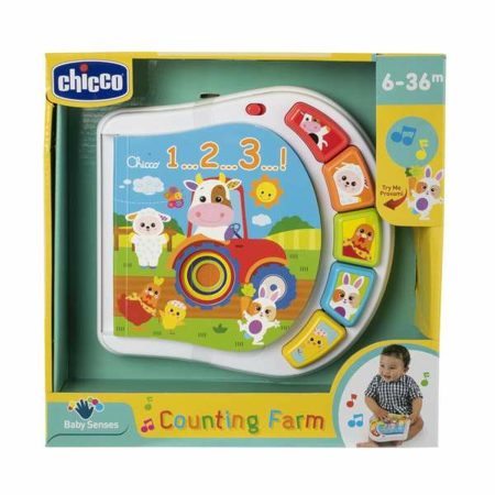 Giocattolo Interattivo per Bambini Chicco Counting Farm 19 x 4 x 19 cm
