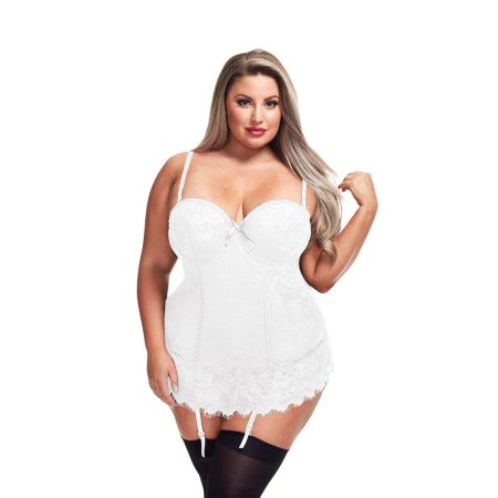 Corsetto Baci Lingerie Bianco (XL/XXL) colore