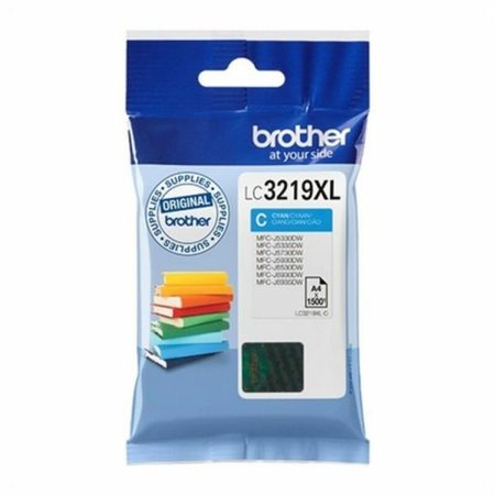 Cartuccia d'inchiostro compatibile Brother LC-3219XLC Azzurro