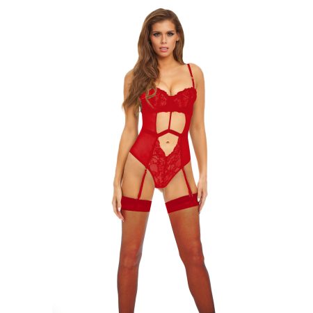 Body Bombshell Boudoir Rosso M colore