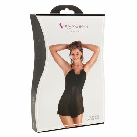 Vestito S Pleasures Nero (Taglia unica) colore