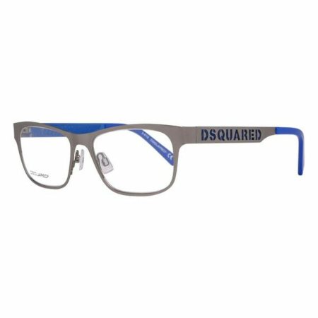 Montatura per Occhiali Uomo Dsquared2 DQ5097-015-52 Argentato Ø 52 mm