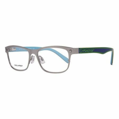 Montatura per Occhiali Uomo Dsquared2 DQ5099 52013 Argentato Ø 52 mm