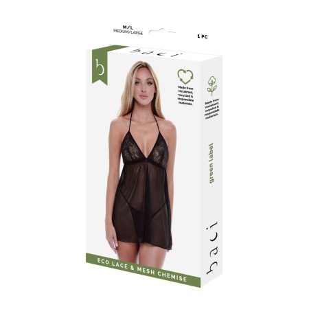 Baby-doll Baci Lingerie Nero S/M colore