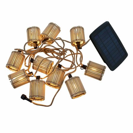 Ghirlanda di Luci LED New Garden Okinawa 8 m 10 Solare Made in Italy Global Shipping