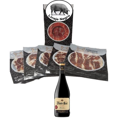 Prosciutto Iberico di Cebo Linaje Negro 100 g 5 Buste