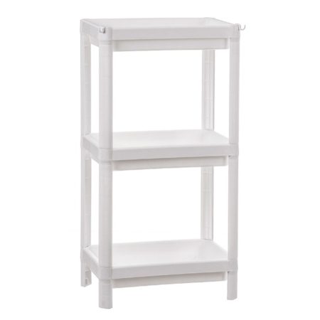 Scaffale da Bagno Ballete Bianco Plastica 35